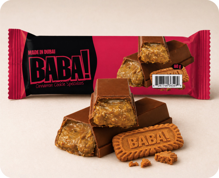 Baba Cinnamon Cookie Speculoos 80g