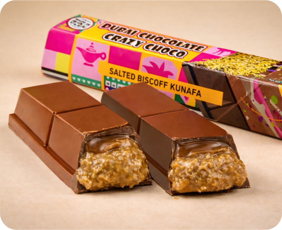 Salted Biscoff Kunafa Bar 80g