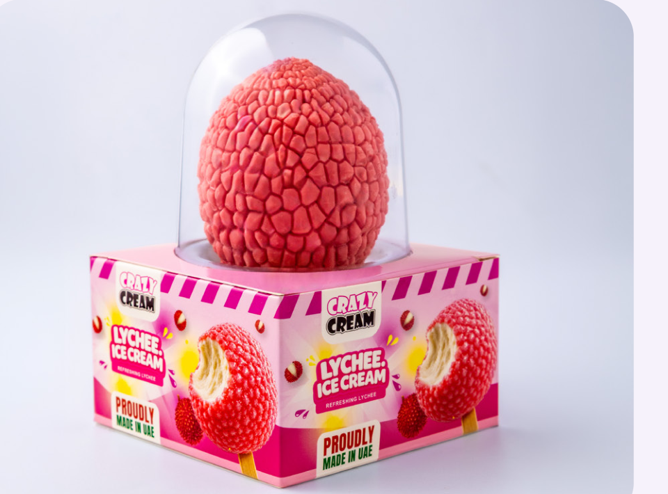 3D Lychee Ice Cream