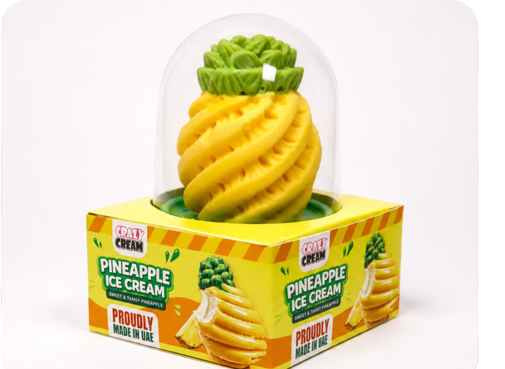 3D Pineapple Ice Cream